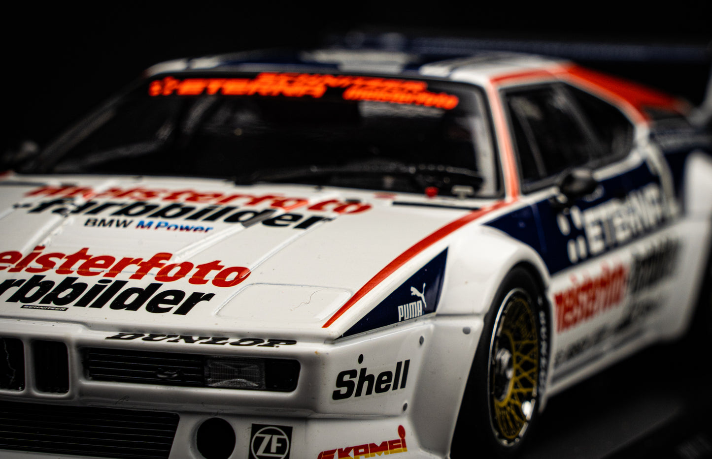 BMW M1 #2 H.J. Stuck lim. 300 pcs. Team Schnitzer - Sieger DRT Zolder 1982 - Minichamps 1:18