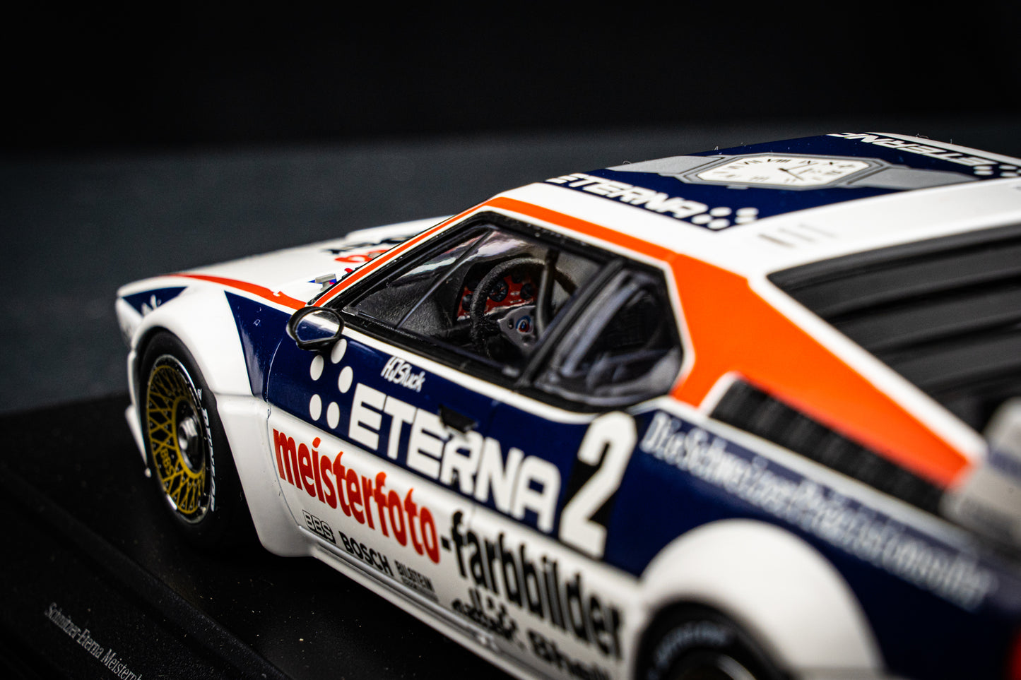 BMW M1 #2 H.J. Stuck lim. 300 pcs. Team Schnitzer - Sieger DRT Zolder 1982 - Minichamps 1:18