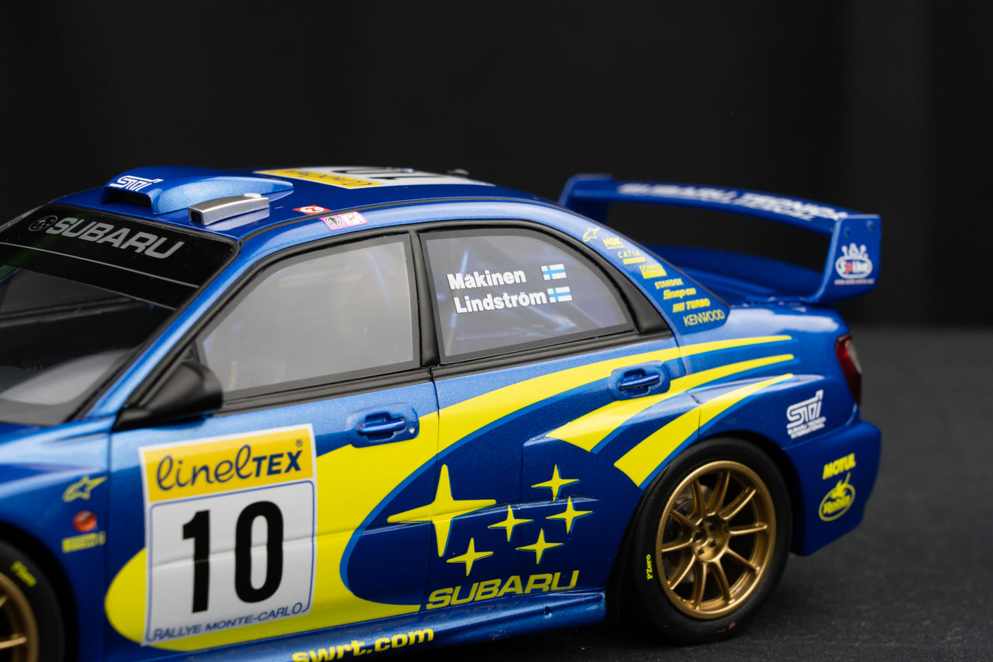 Tommi Mäkinen - Subaru Impreza WRC S7 #10 Sieger Rallye Monte Carlo 2002, Otto 1:18