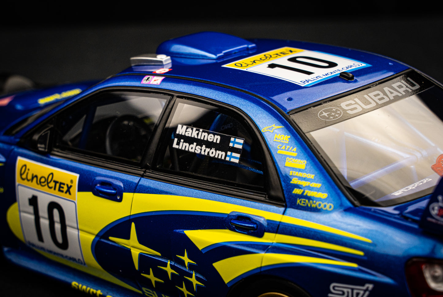 Tommi Mäkinen - Subaru Impreza WRC S7 #10 Sieger Rallye Monte Carlo 2002, Otto 1:18