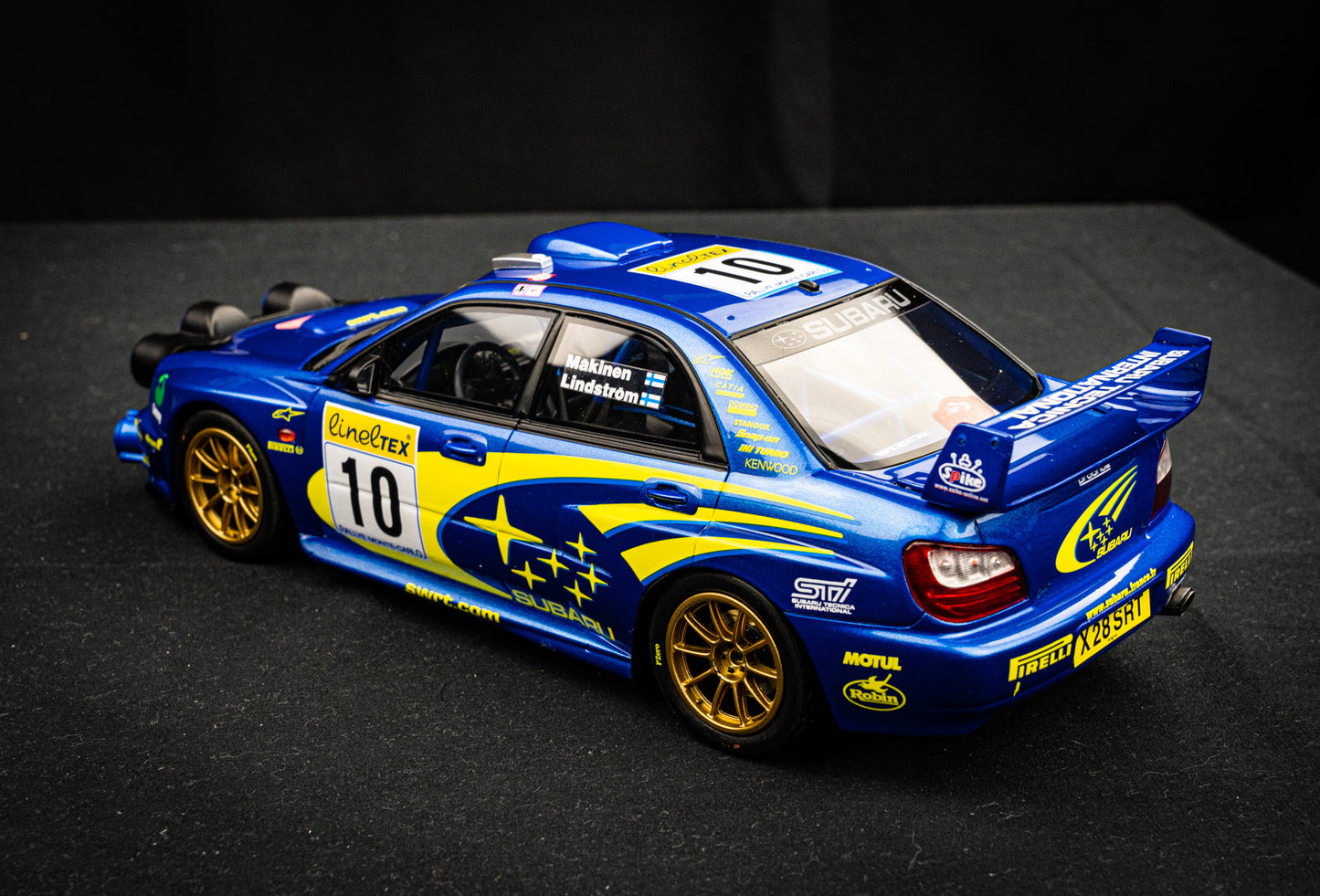 Tommi Mäkinen - Subaru Impreza WRC S7 #10 Sieger Rallye Monte Carlo 2002, Otto 1:18