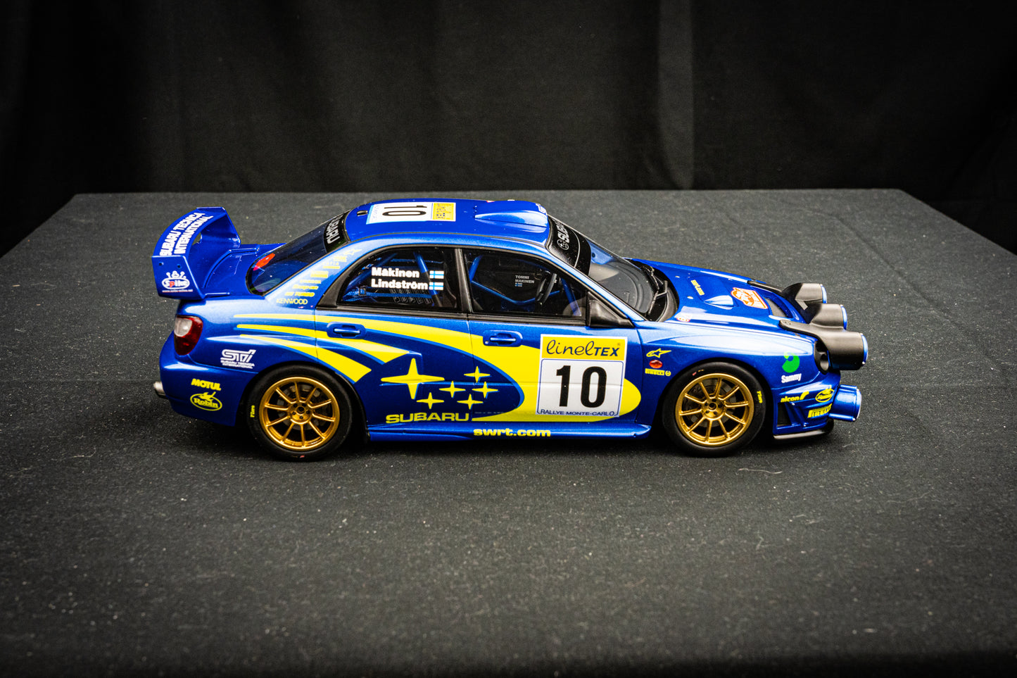 Tommi Mäkinen - Subaru Impreza WRC S7 #10 Sieger Rallye Monte Carlo 2002, Otto 1:18