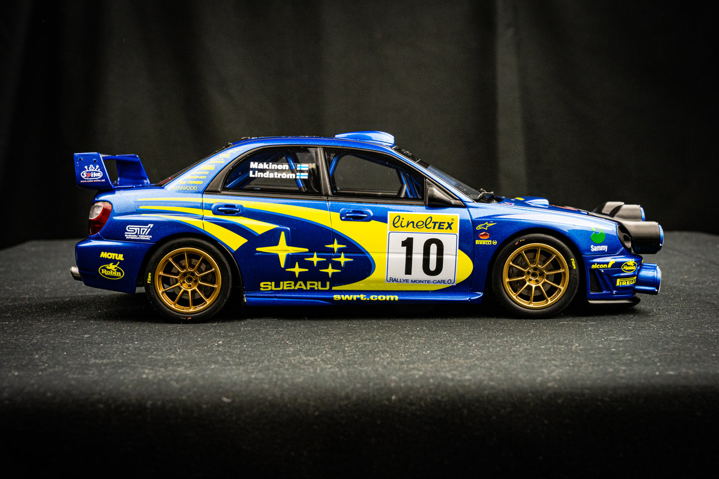Tommi Mäkinen - Subaru Impreza WRC S7 #10 Sieger Rallye Monte Carlo 2002, Otto 1:18