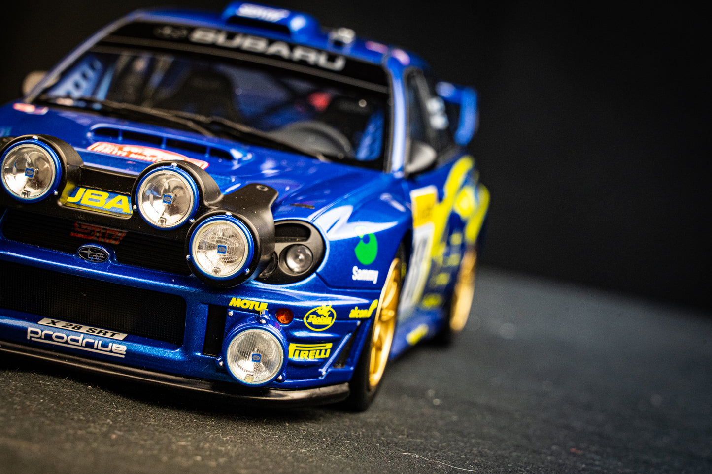 Tommi Mäkinen - Subaru Impreza WRC S7 #10 Sieger Rallye Monte Carlo 2002, Otto 1:18