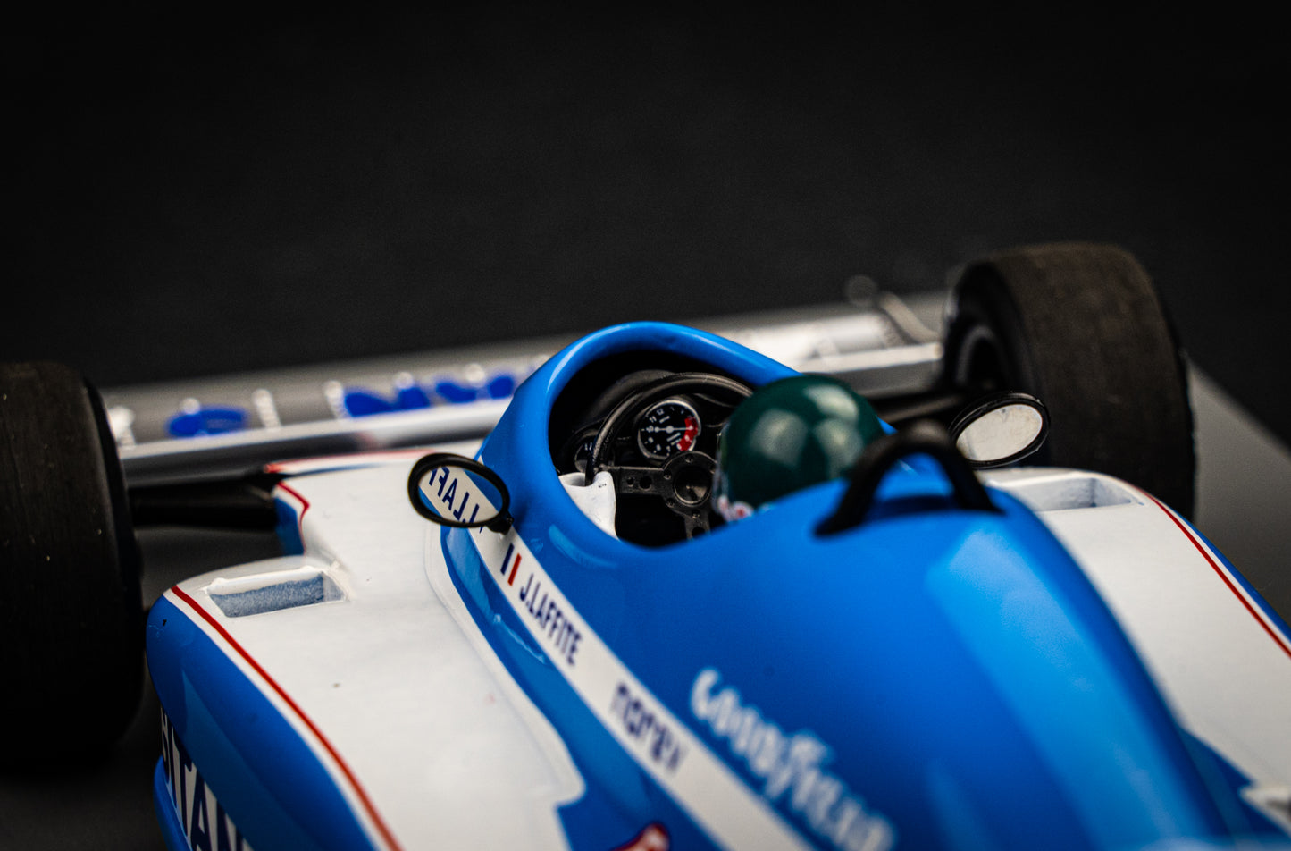 Ligier JS7 #26 Jacques Laffite - Sieger GP Schweden 1977, Spark 1:18