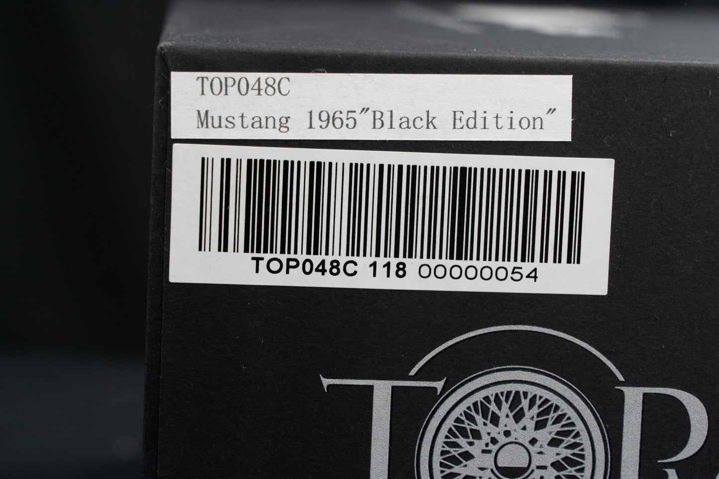 Ken Block Ford Mustang #43 1965 Hoonigan Black Edition lim. 1/500 pcs. TopMarques 1:18