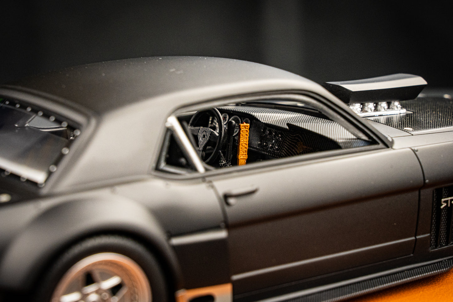 Ken Block Ford Mustang #43 1965 Hoonigan Black Edition lim. 1/500 pcs. TopMarques 1:18