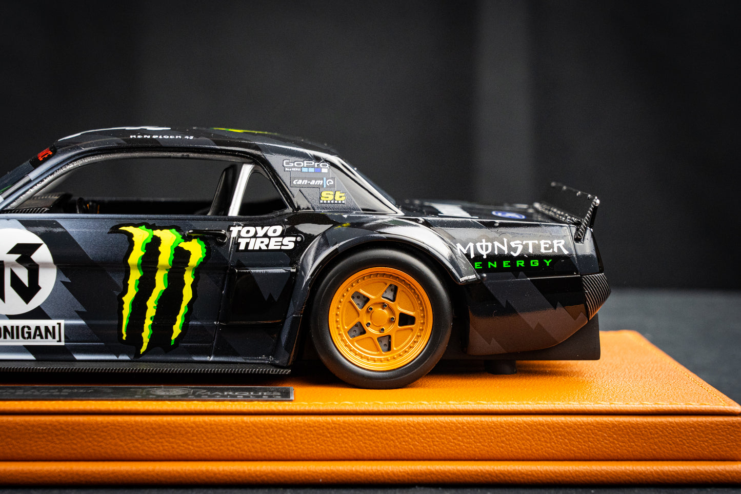 Ken Block #43 Ford Mustang 1965 Hoonigan V2 Stars and Stripes lim. 1/500 pcs. TopMarques 1:18