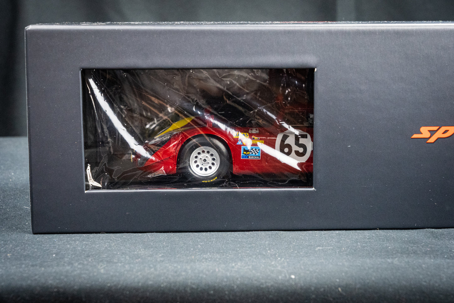 Alfa Romeo 33/2 #65 Trosch / von Wendt - 24h LeMans 1968, Spark 1:18