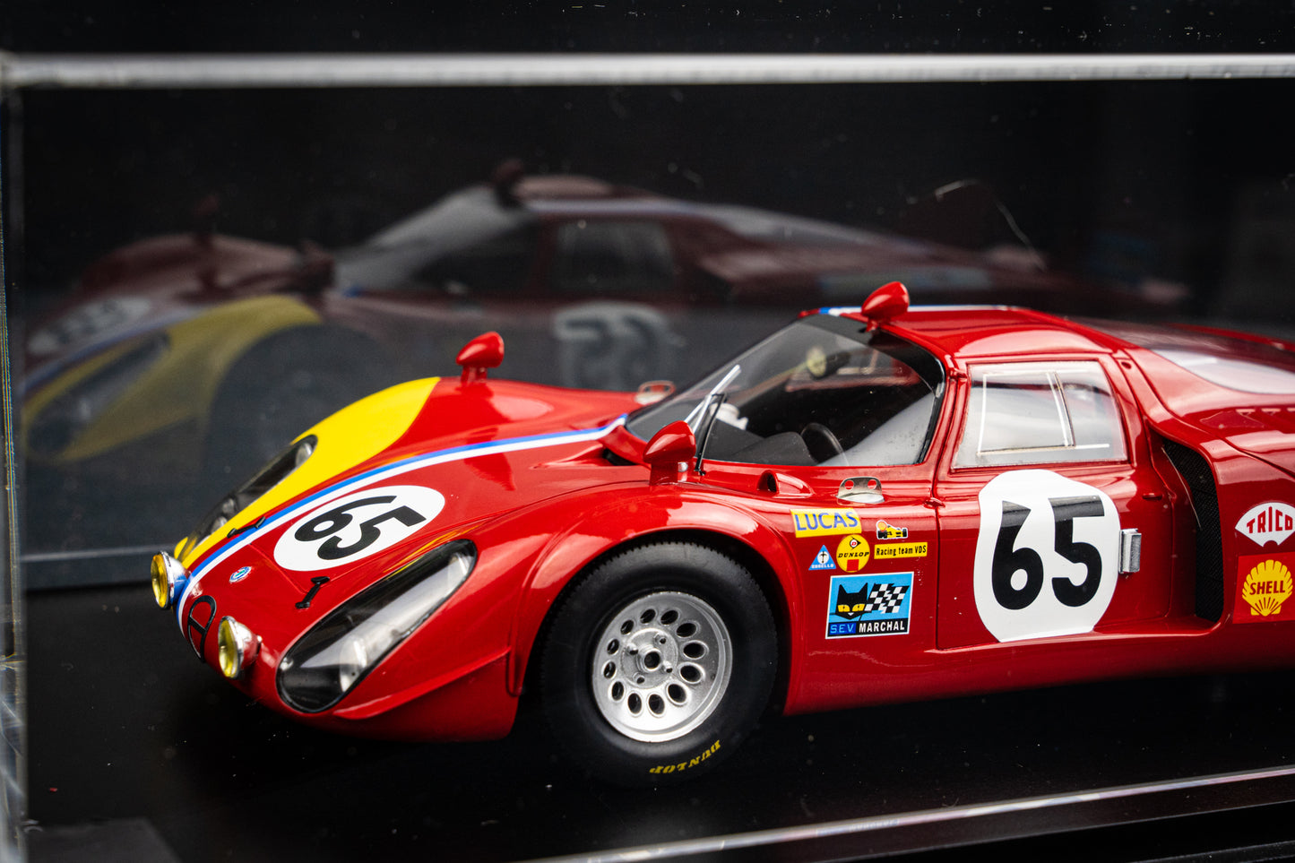 Alfa Romeo 33/2 #65 Trosch / von Wendt - 24h LeMans 1968, Spark 1:18