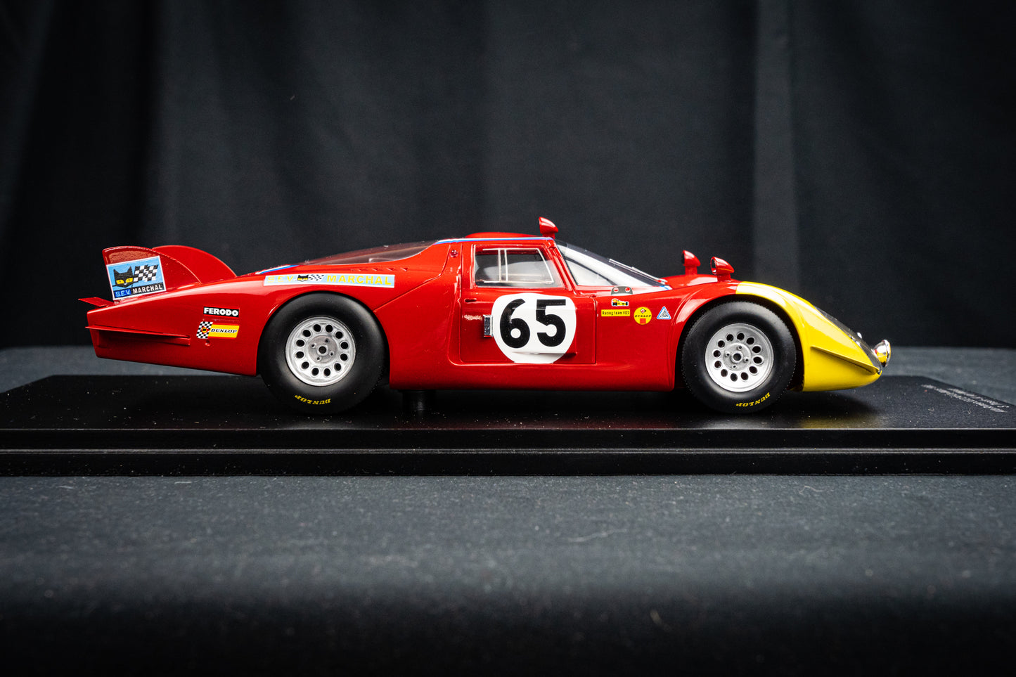 Alfa Romeo 33/2 #65 Trosch / von Wendt - 24h LeMans 1968, Spark 1:18
