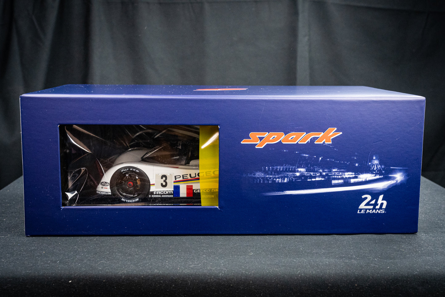 Peugeot 905 #3 Brabham / Bouchut / Helary - Sieger 24h LeMans 1993, Spark 1:18