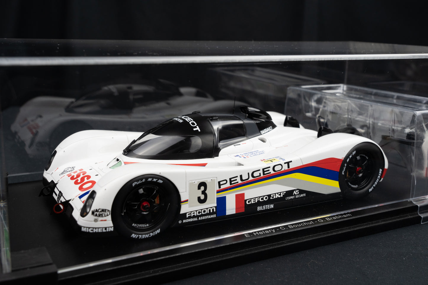 Peugeot 905 #3 Brabham / Bouchut / Helary - Sieger 24h LeMans 1993, Spark 1:18