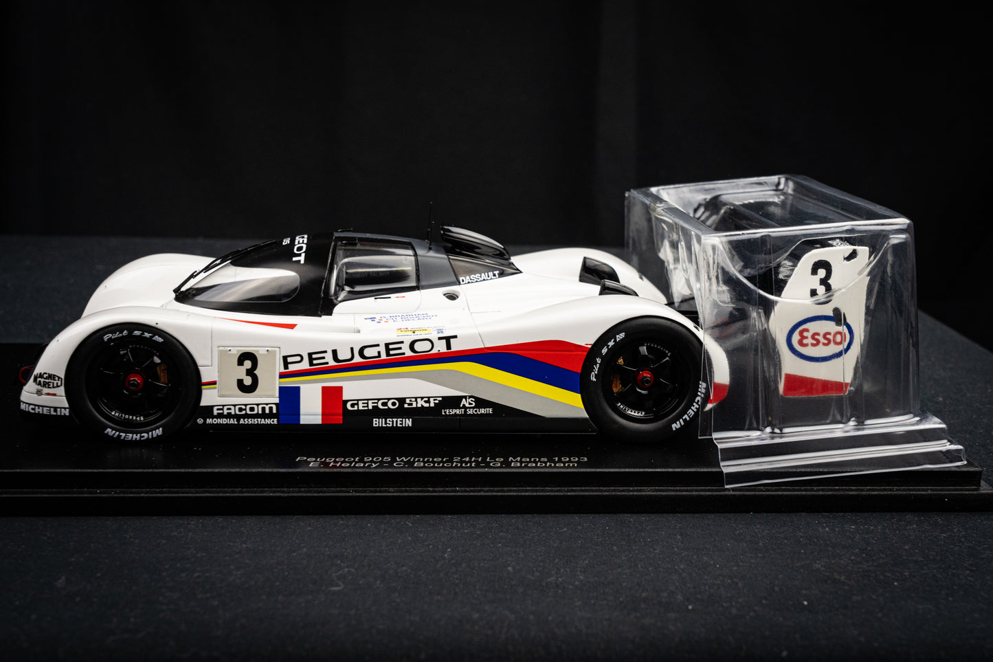 Peugeot 905 #3 Brabham / Bouchut / Helary - Sieger 24h LeMans 1993, Spark 1:18