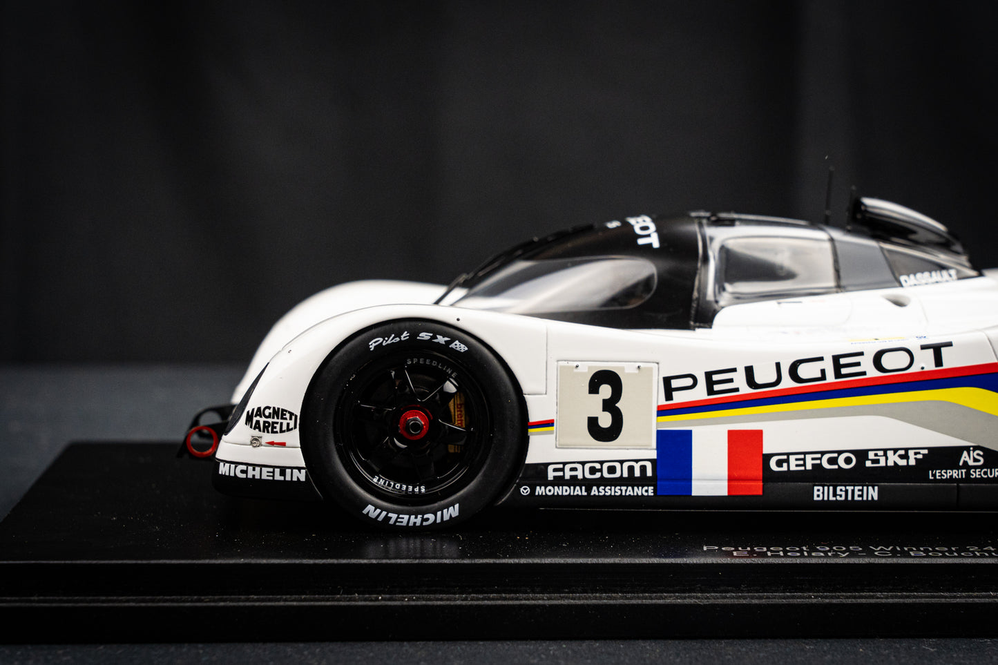 Peugeot 905 #3 Brabham / Bouchut / Helary - Sieger 24h LeMans 1993, Spark 1:18