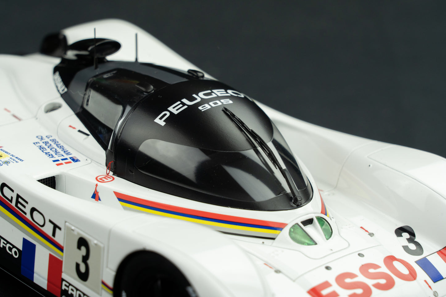 Peugeot 905 #3 Brabham / Bouchut / Helary - Sieger 24h LeMans 1993, Spark 1:18