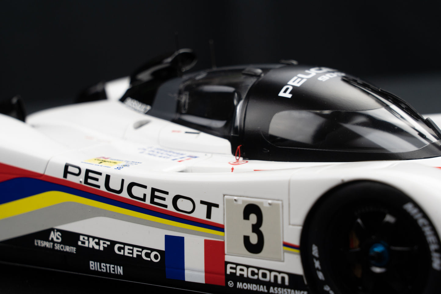 Peugeot 905 #3 Brabham / Bouchut / Helary - Sieger 24h LeMans 1993, Spark 1:18