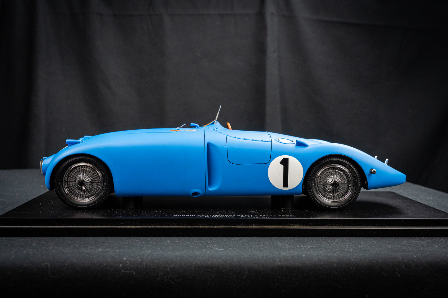 Bugatti 57C #1 J-P. Wimille / P. Veyron - Sieger 24h LeMans 1939, Spark 1:18