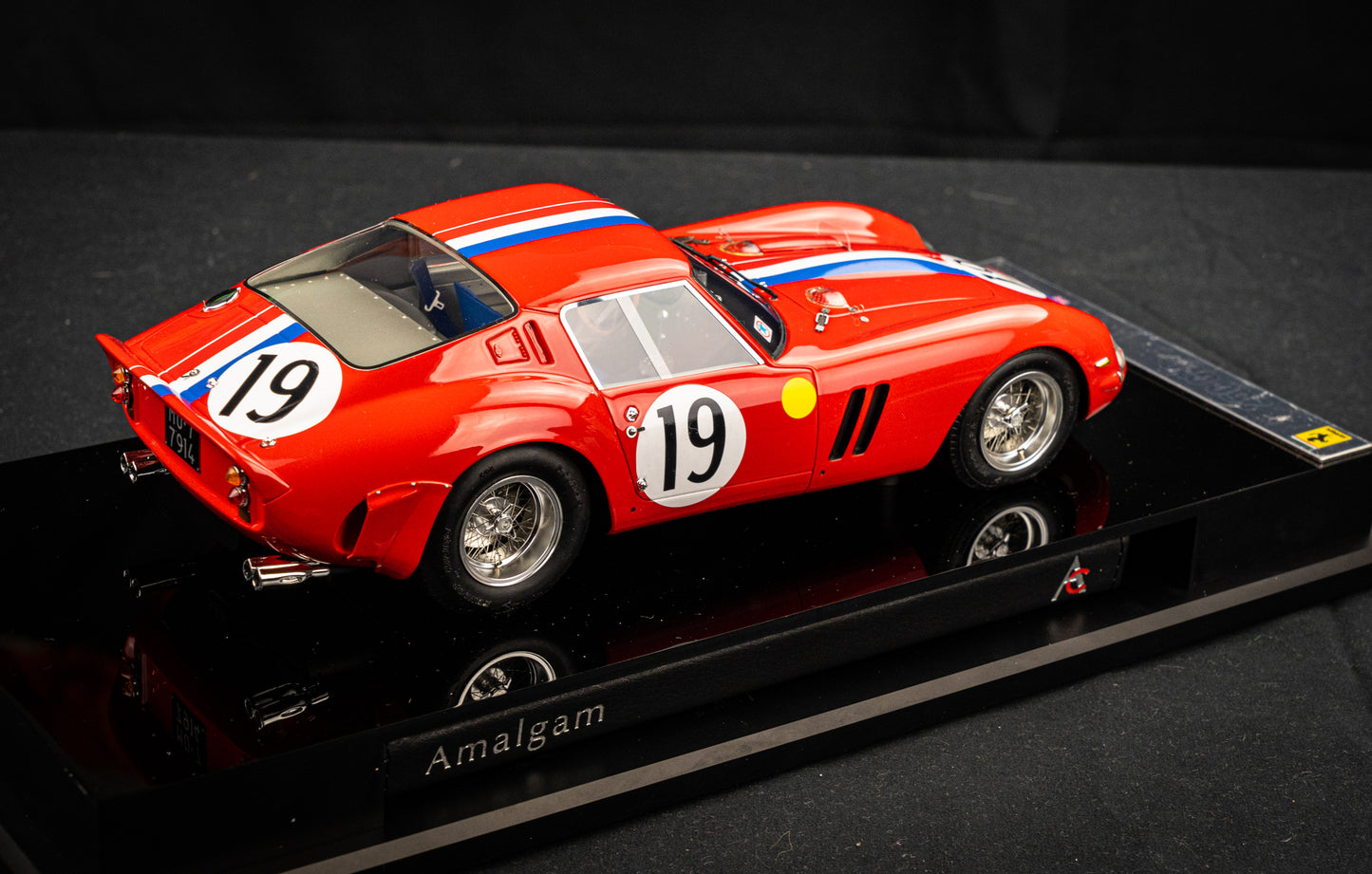 Ferrari 250GTO #19 P. Noblet / J. Guichet - Sieger 24h LeMans 1962 Amalgam 1:18