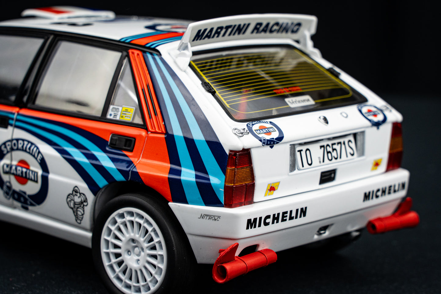 Lancia Delta HF Integrale Evo #3 D. Auriol / B. Occelli Tour de Corse 1992 - Kyosho 1:18