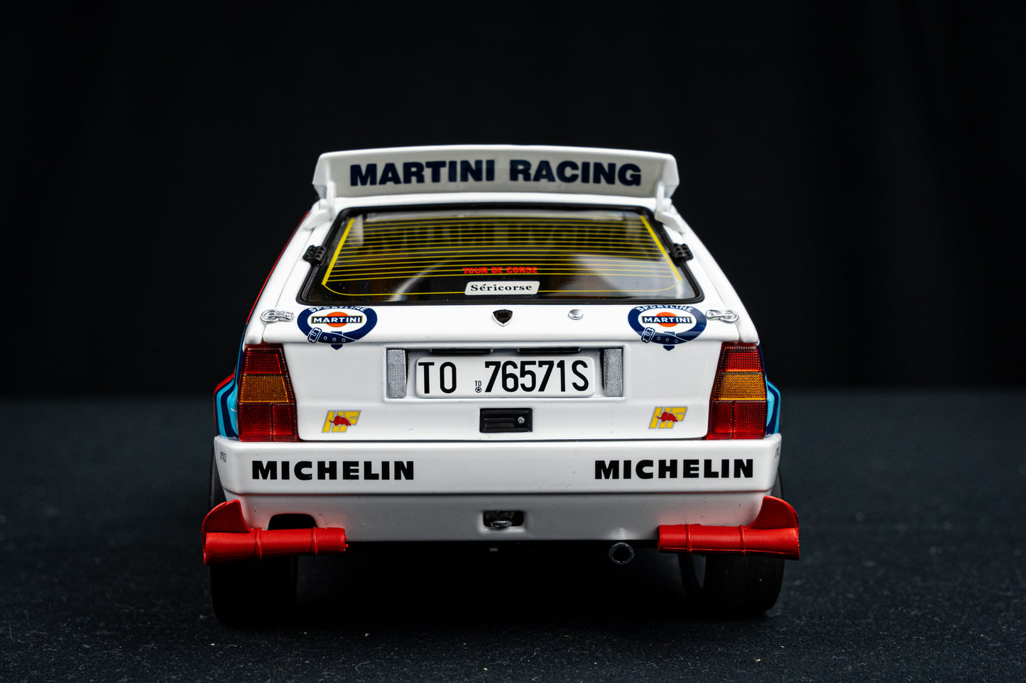 Lancia Delta HF Integrale Evo #3 D. Auriol / B. Occelli Tour de Corse 1992 - Kyosho 1:18