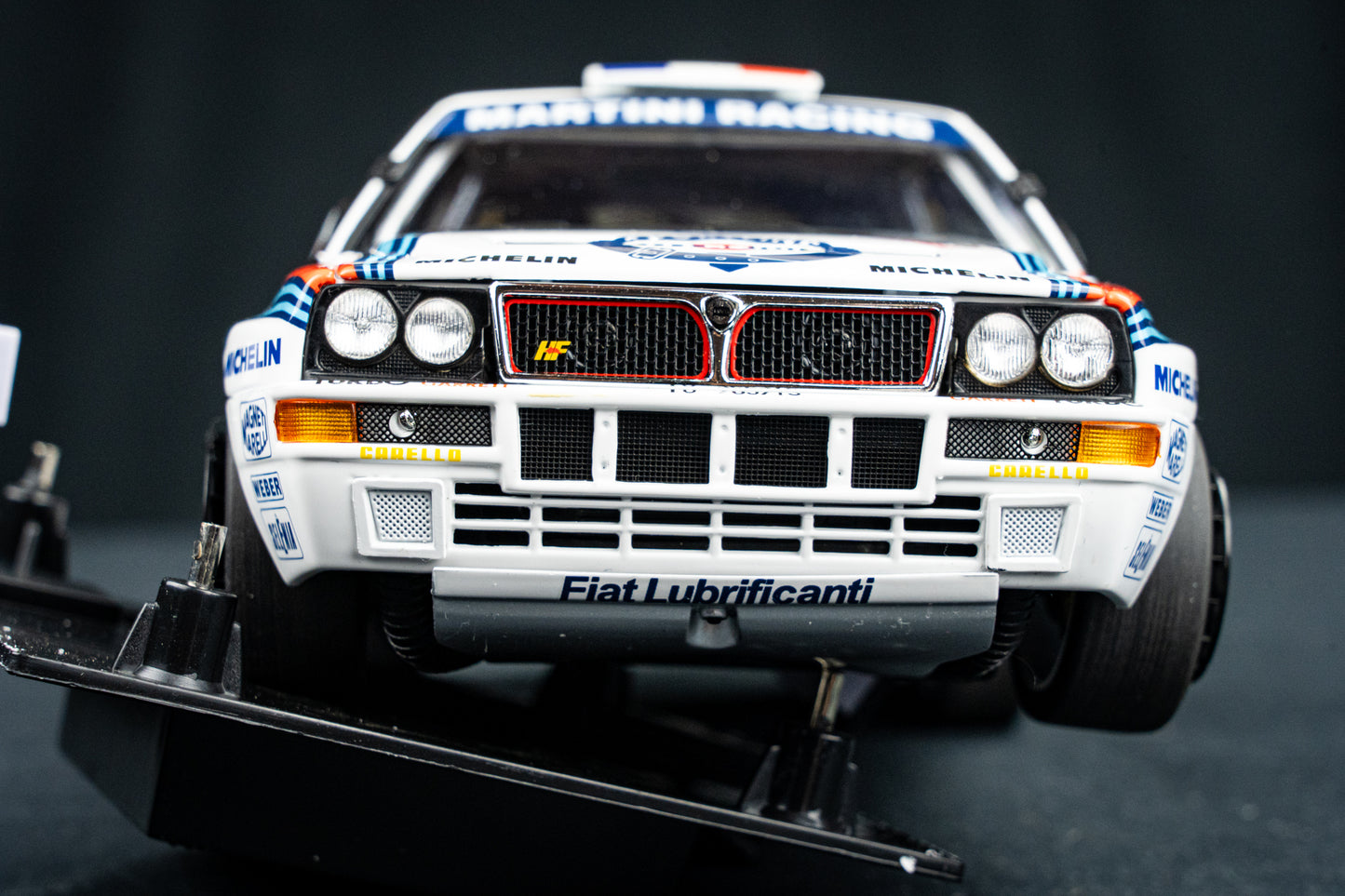 Lancia Delta HF Integrale Evo #3 D. Auriol / B. Occelli Tour de Corse 1992 - Kyosho 1:18