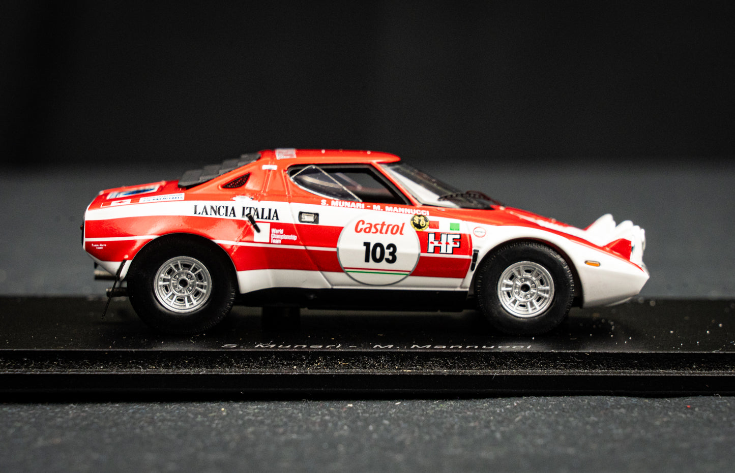 Lancia Stratos HF #103 S. Munari / M. Mannucci - Winner Rallye Rideau Lakes 1974 - Spark 1:43