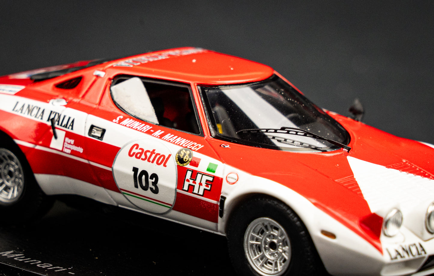 Lancia Stratos HF #103 S. Munari / M. Mannucci - Winner Rallye Rideau Lakes 1974 - Spark 1:43