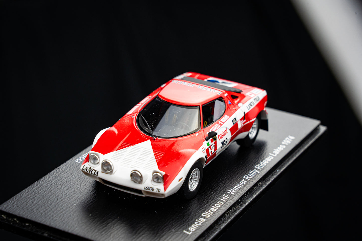 Lancia Stratos HF #103 S. Munari / M. Mannucci - Winner Rallye Rideau Lakes 1974 - Spark 1:43