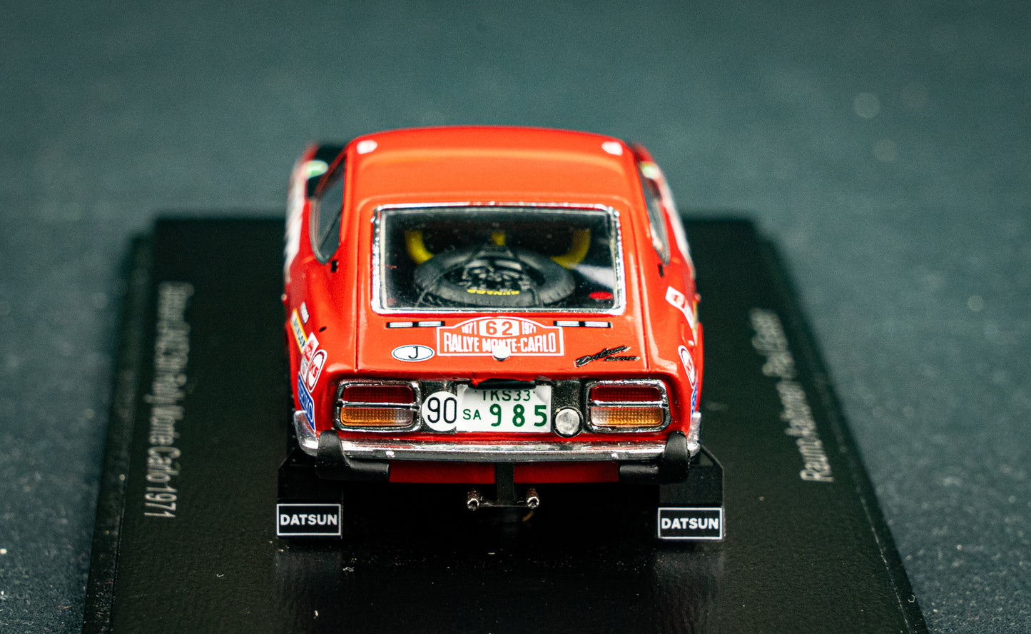 Datsun 240Z #62 Rauno Altonen / Paul Easter - 5th Rallye Monte Carlo 1971 - Spark 1:43