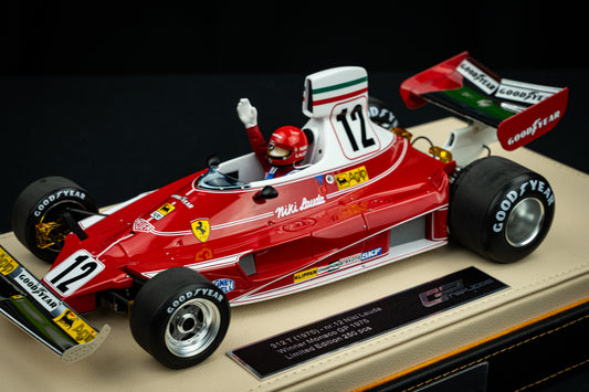 Niki Lauda Ferrari 312T #12 lim. 250 pcs. - Winner GP Monaco 1975 - GP Replicas 1:18