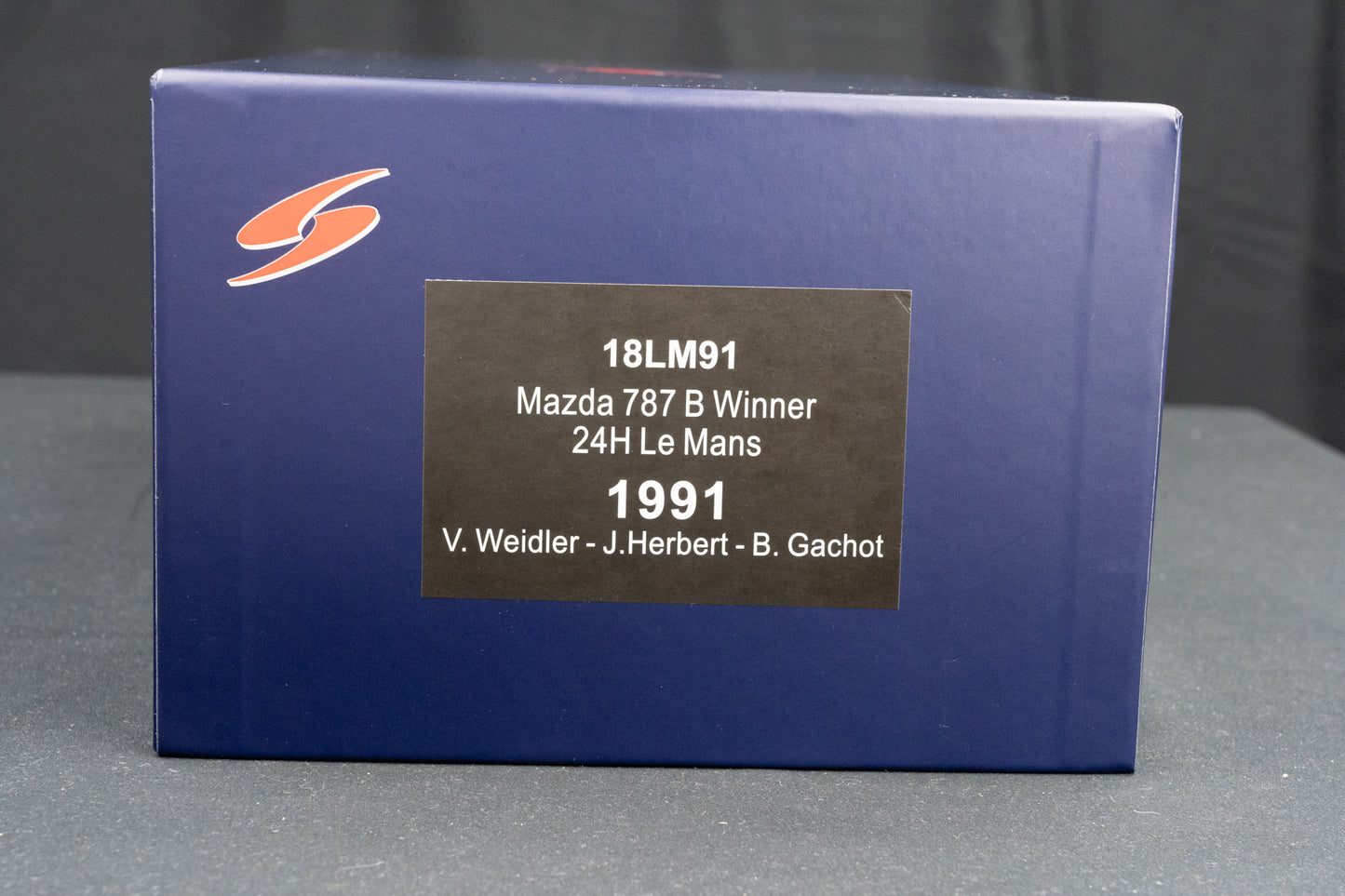 Mazda 787B #55 Winner 24h LeMans 1991 - Weidler / Herbert / Gachot - Spark 1:18