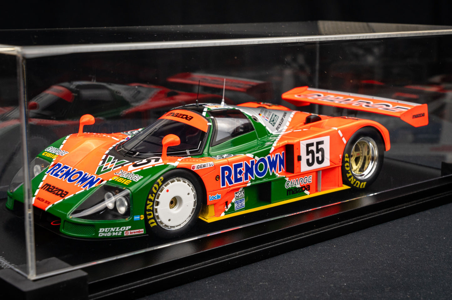 Mazda 787B #55 Winner 24h LeMans 1991 - Weidler / Herbert / Gachot - Spark 1:18