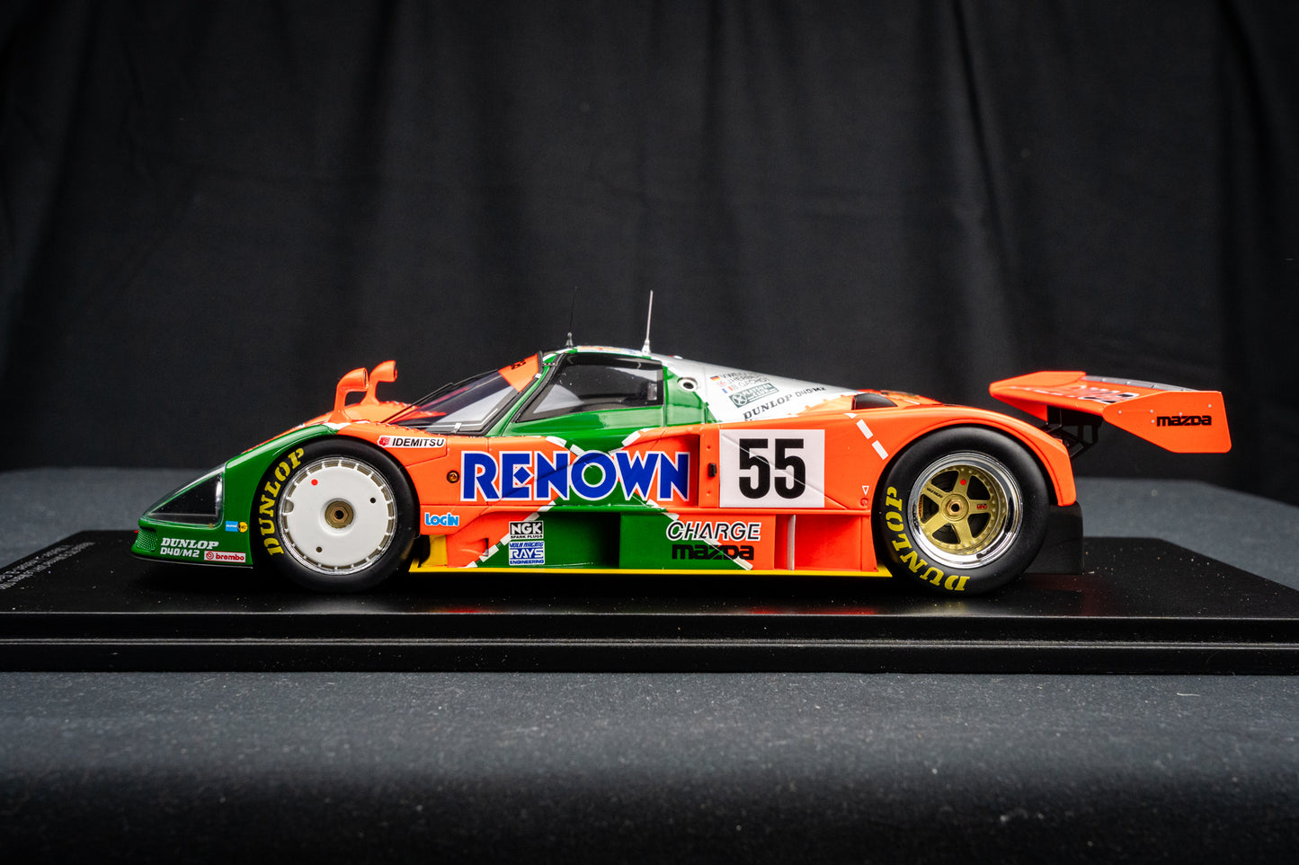 Mazda 787B #55 Winner 24h LeMans 1991 - Weidler / Herbert / Gachot - Spark 1:18