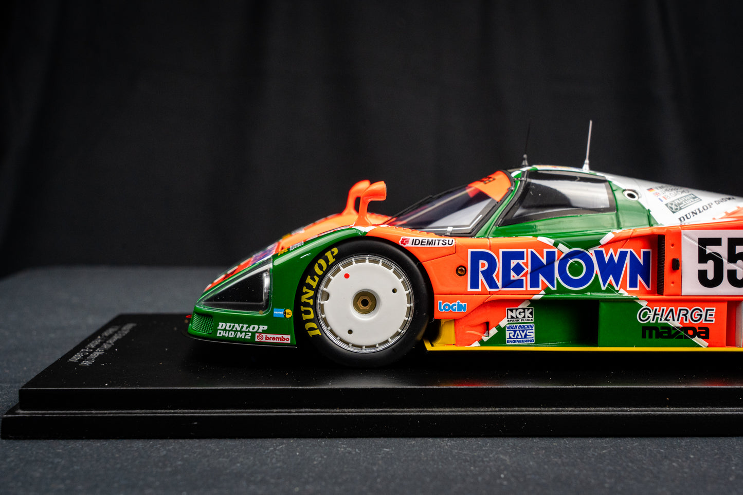 Mazda 787B #55 Winner 24h LeMans 1991 - Weidler / Herbert / Gachot - Spark 1:18