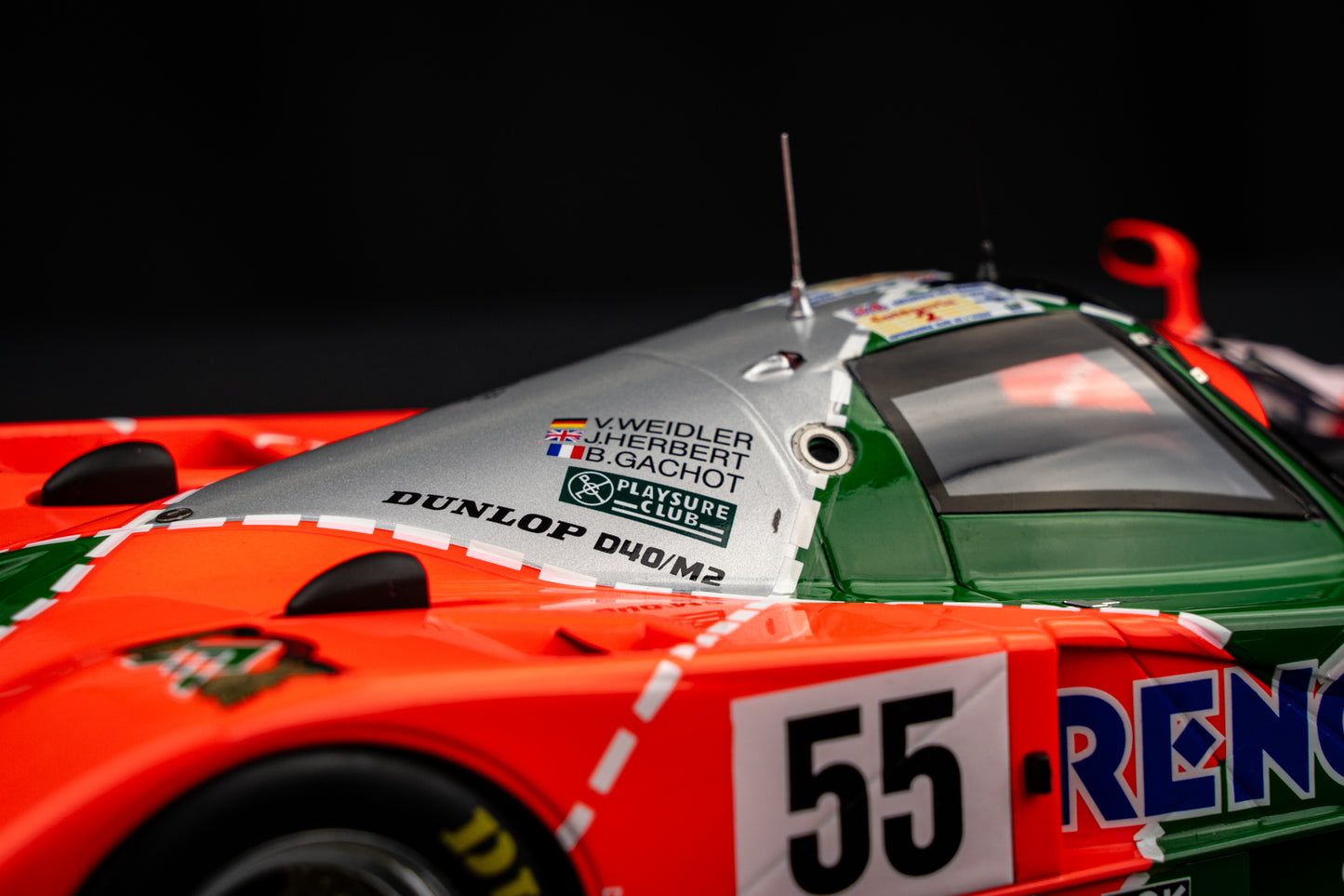 Mazda 787B #55 Winner 24h LeMans 1991 - Weidler / Herbert / Gachot - Spark 1:18