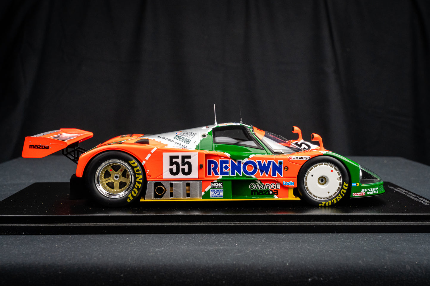 Mazda 787B #55 Winner 24h LeMans 1991 - Weidler / Herbert / Gachot - Spark 1:18