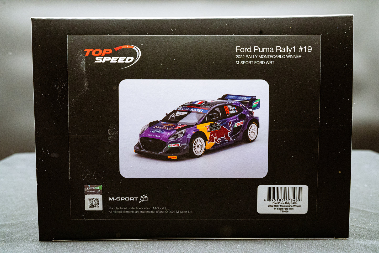 Ford Puma WRC Rallye1 #19 Loeb / Galmiche - Winner Rallye Monte Carlo 2022 - Top Speed 1:18