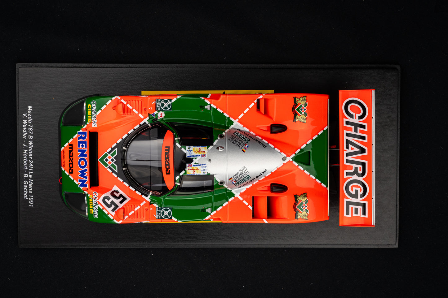 Mazda 787B #55 Winner 24h LeMans 1991 - Weidler / Herbert / Gachot - Spark 1:18