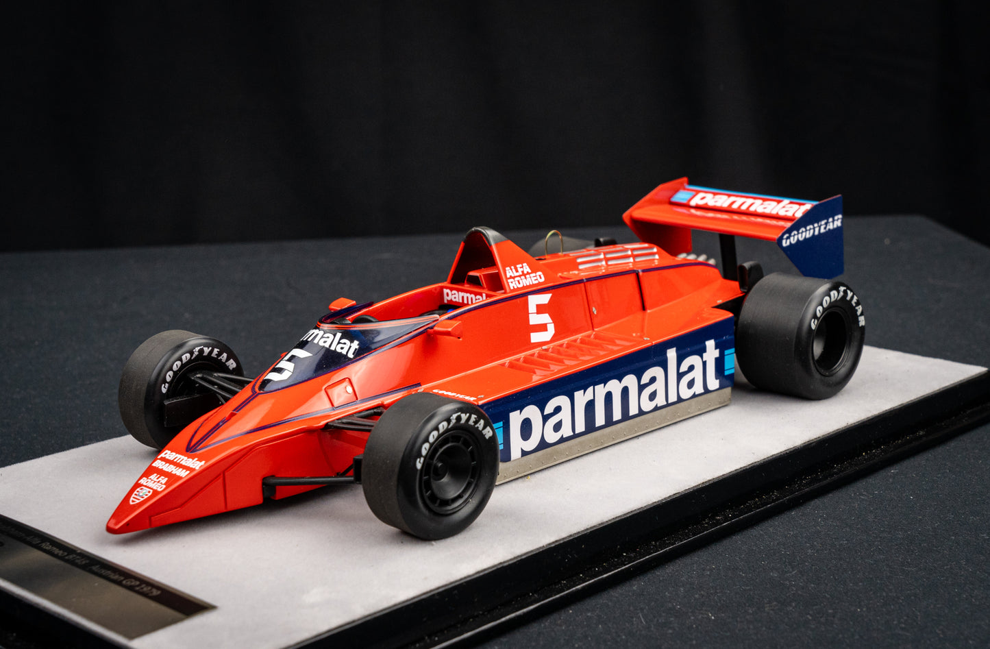 Niki Lauda Brabham Alfa Romeo BT48 #5 lim. 77 pcs. - GP Austria 1979 - Tecnomodel 1:18