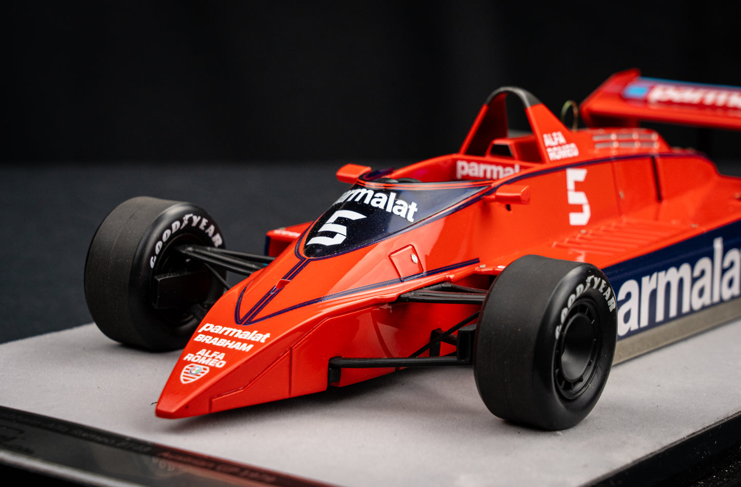 Niki Lauda Brabham Alfa Romeo BT48 #5 lim. 77 pcs. - GP Austria 1979 - Tecnomodel 1:18