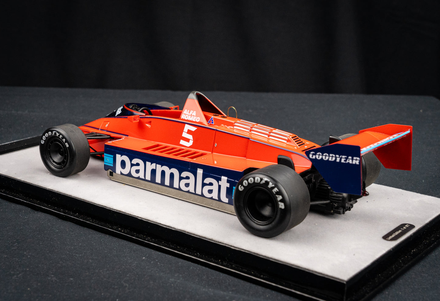 Niki Lauda Brabham Alfa Romeo BT48 #5 lim. 77 pcs. - GP Austria 1979 - Tecnomodel 1:18