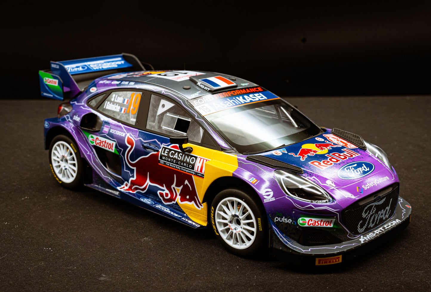 Ford Puma WRC Rallye1 #19 Loeb / Galmiche - Winner Rallye Monte Carlo 2022 - Top Speed 1:18