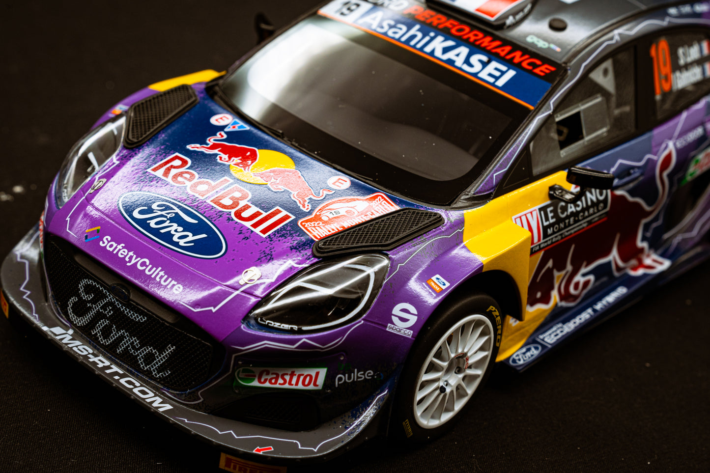 Ford Puma WRC Rallye1 #19 Loeb / Galmiche - Winner Rallye Monte Carlo 2022 - Top Speed 1:18