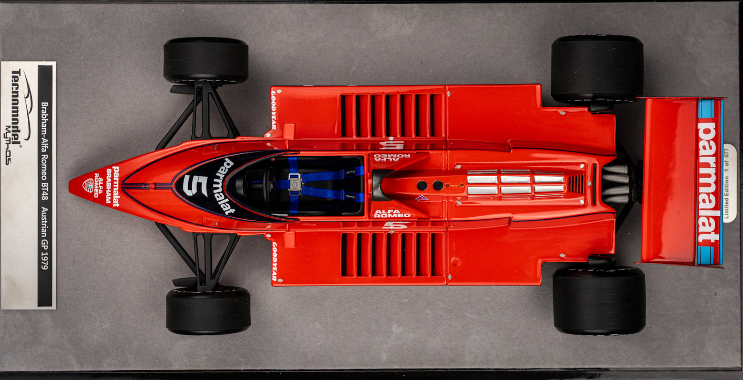 Niki Lauda Brabham Alfa Romeo BT48 #5 lim. 77 pcs. - GP Austria 1979 - Tecnomodel 1:18