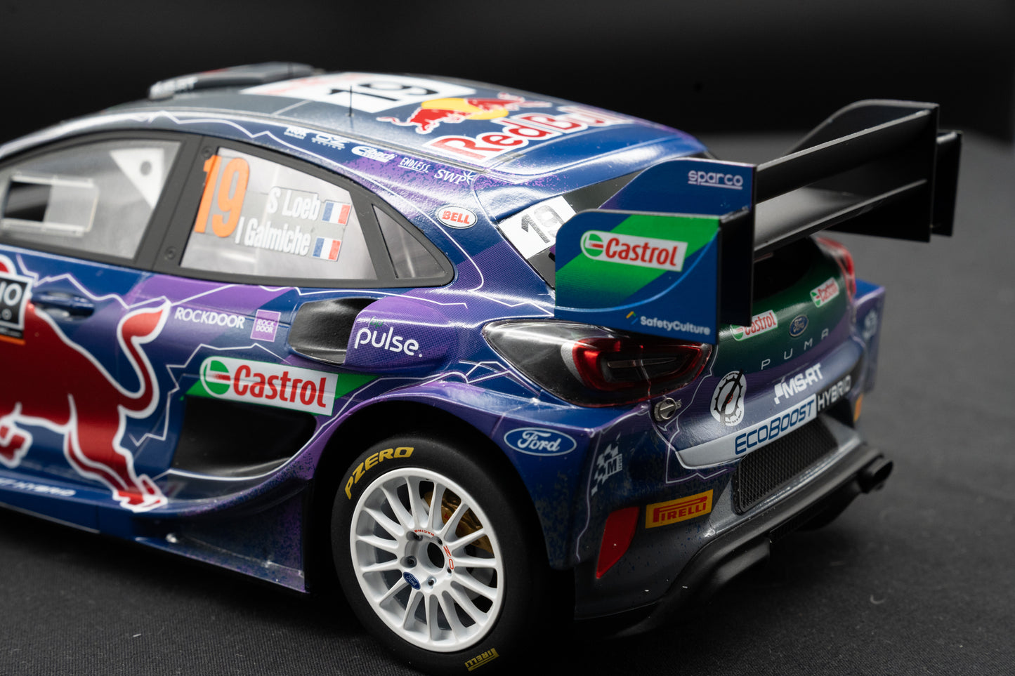 Ford Puma WRC Rallye1 #19 Loeb / Galmiche - Winner Rallye Monte Carlo 2022 - Top Speed 1:18