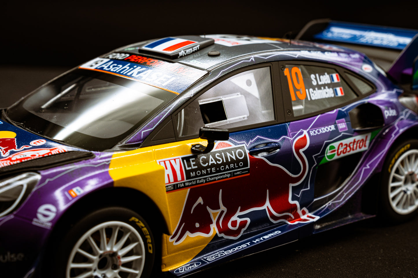 Ford Puma WRC Rallye1 #19 Loeb / Galmiche - Winner Rallye Monte Carlo 2022 - Top Speed 1:18