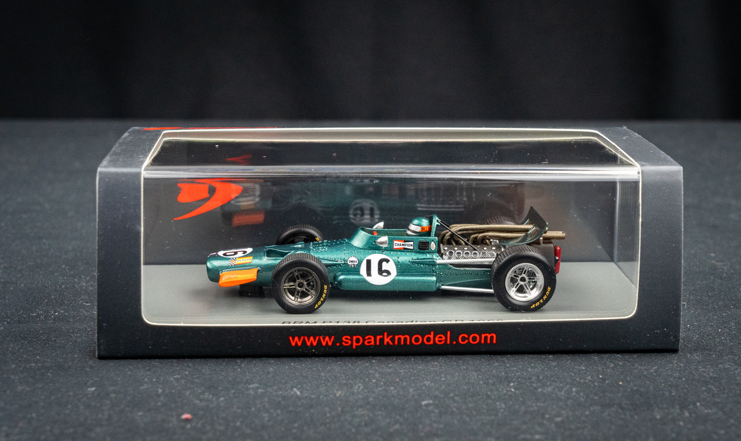 BRM P138 #16 Bill Brack Canadian GP 1969 - Spark 1:43