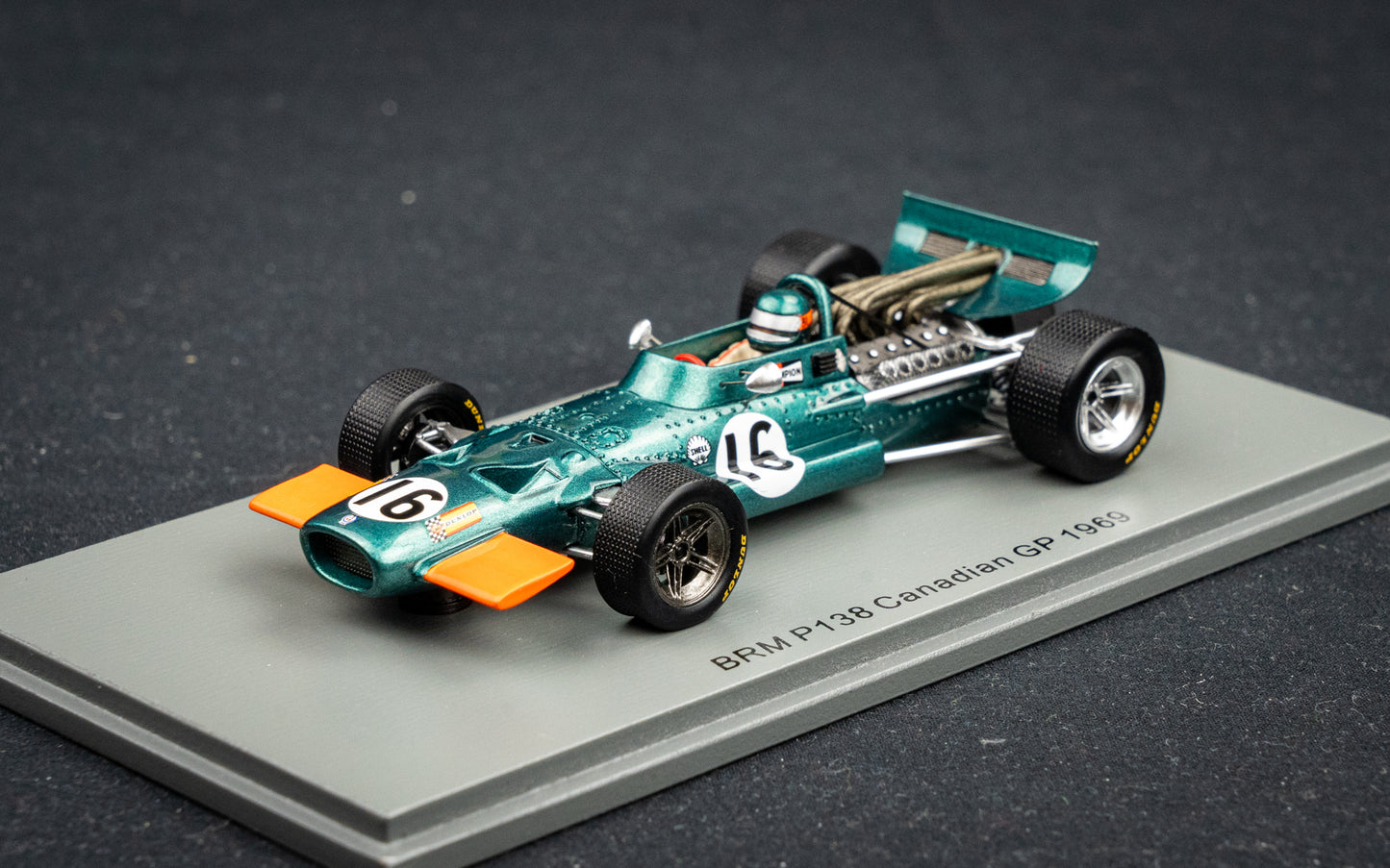 BRM P138 #16 Bill Brack Canadian GP 1969 - Spark 1:43