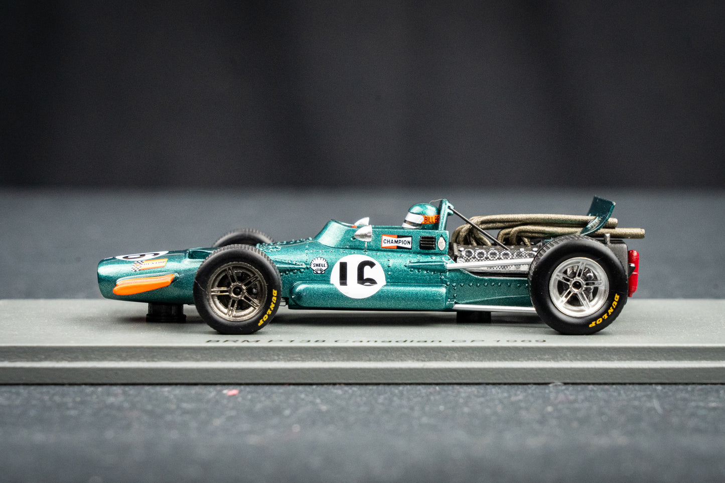 BRM P138 #16 Bill Brack Canadian GP 1969 - Spark 1:43